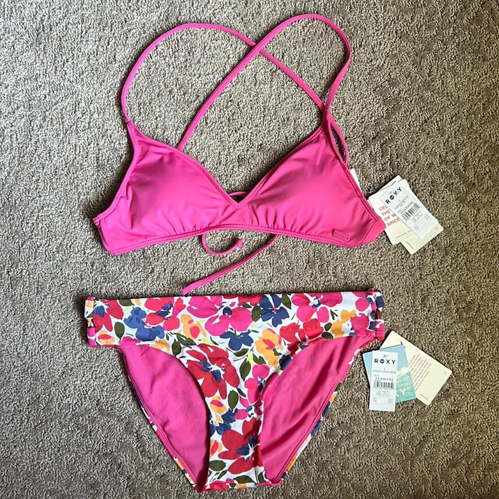 NWT Roxy Beach Classic Bikini
